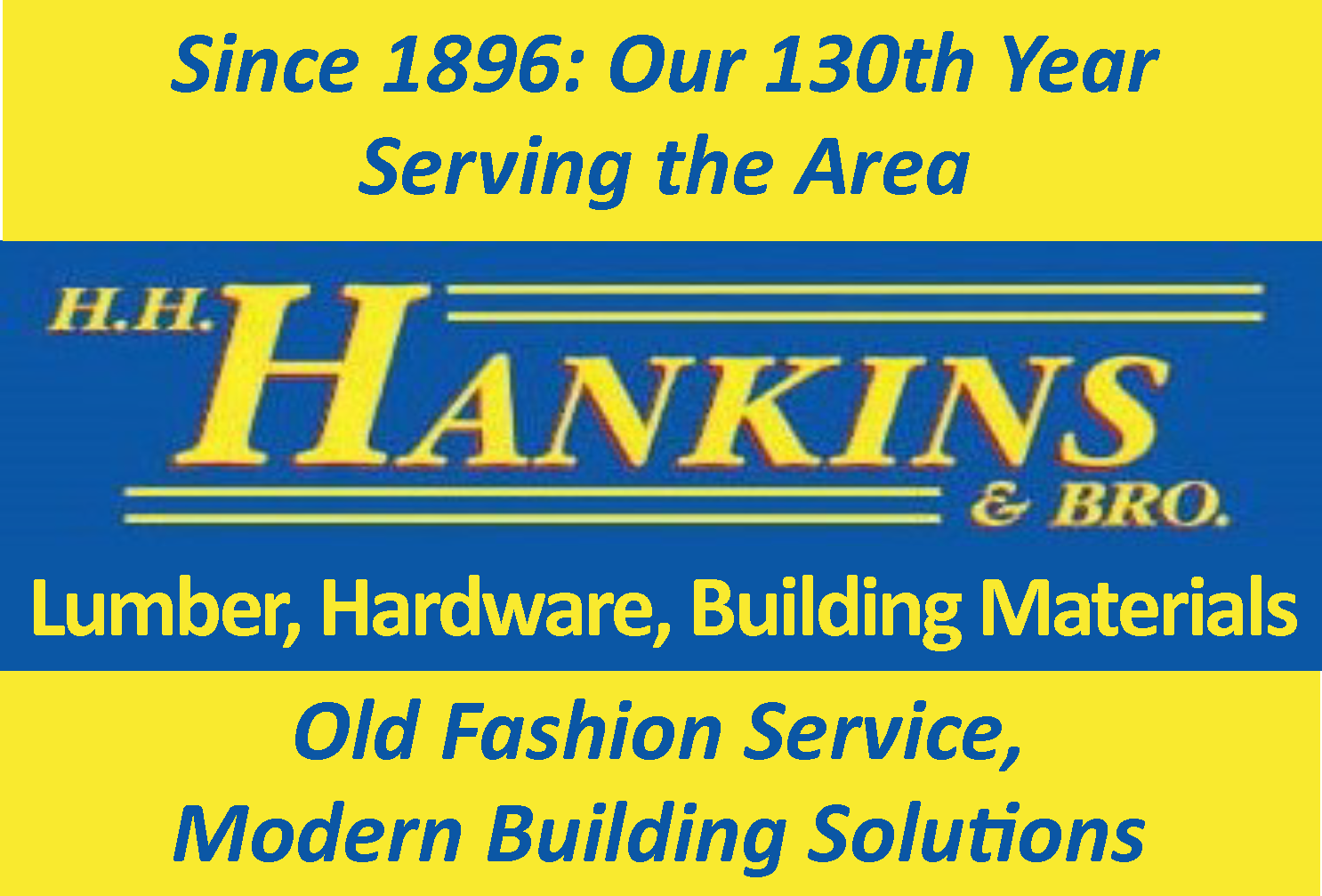 H.H. Hankins 131 Anniversary Logo