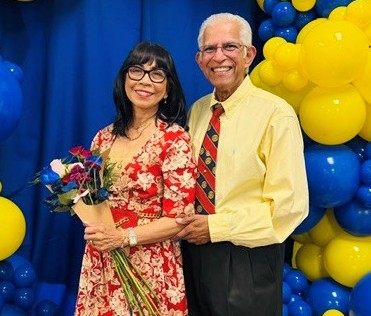 Dr. Baptist and his wife Bing.