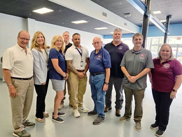 Office on Aging with County Officials