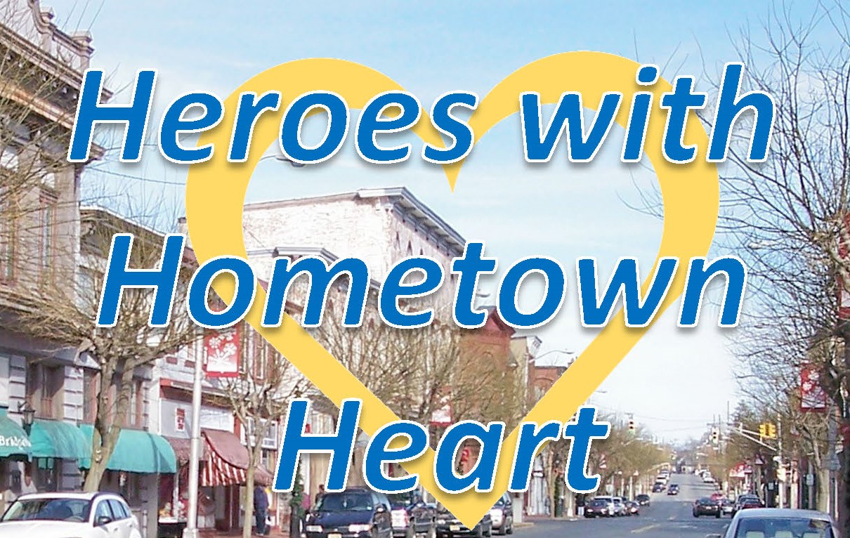heroes with hometown heart logo